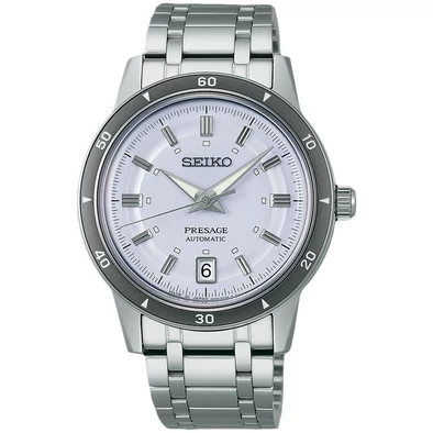 Seiko férfi óra - SRPL73J1 - Presage Style 60s in Silvery Violet Seiko férfi óra - SRPL73J1 - Presage Style 60s in Silvery Violet