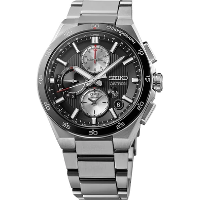 Seiko férfi óra - SSH151J1 - Astron - GPS Solar 5X Dual-Time Chronograph
