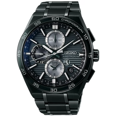 Seiko férfi óra - SSH179J1 - Astron 5X sorozat GPS Solar Dual-Time Chronograph in Night Sky Black Seiko férfi óra - SSH179J1 - Astron 5X sorozat GPS Solar Dual-Time Chronograph in Night Sky Black