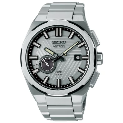 Seiko férfi óra - SSJ037J1 - Astron 3X GPS Solar Silvertone Earth Limited Edition