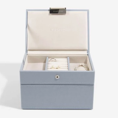 Stackers angolkék színű mini ékszerdoboz szett - 73896 Stackers angolkék színű mini ékszerdoboz szett - 73896