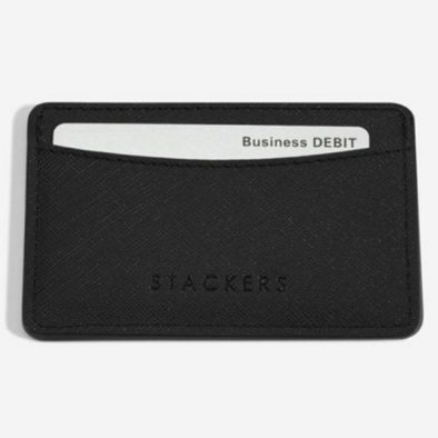 Stackers fekete kártyatartó - 75374