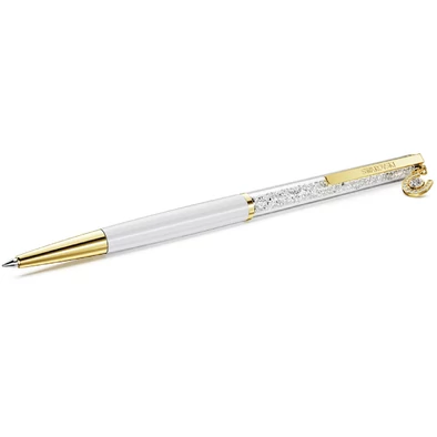 Swarovski Crystalline golyóstoll arany patkó függővel - 5740699