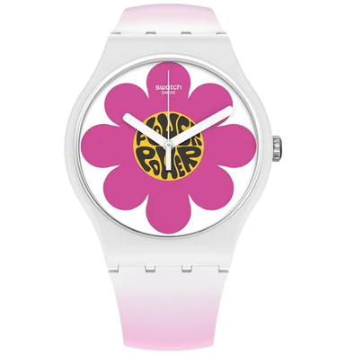 Swatch unisex óra - SO32M104 - Flower Hour