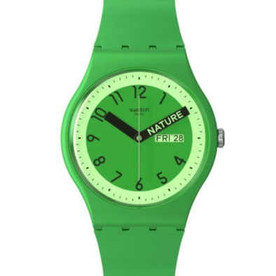 Swatch unisex óra  - SO29G704 - Proudly Green