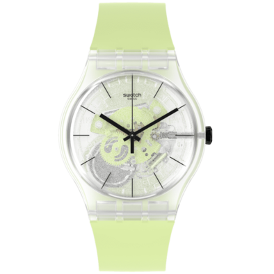 Swatch unisex óra  - SO29K106 - Green Daze