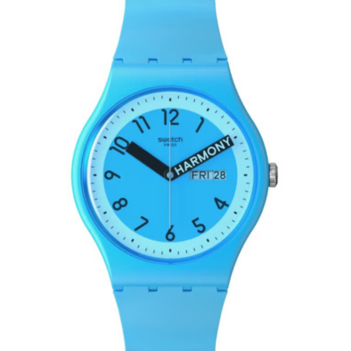 Swatch unisex óra  - SO29S702 - Proudly Blue