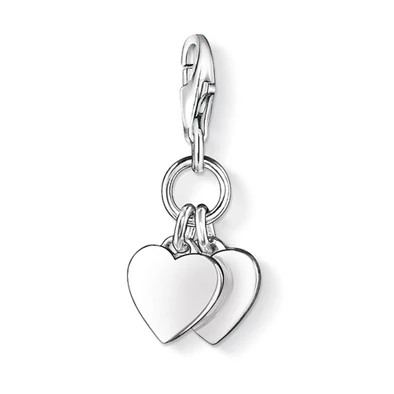 Thomas Sabo szívek charm - 0836-001-12