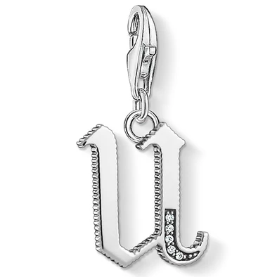 Thomas Sabo "U" betű charm - 1601-643-21