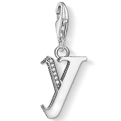 Thomas Sabo "Y" betű charm - 1605-643-21