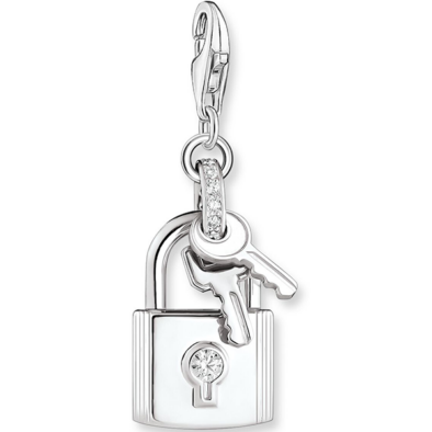 Thomas Sabo ezüst kulcs & lakat charm - 1875-051-14