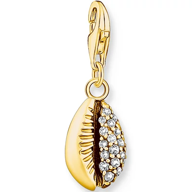 Thomas Sabo köves kagyló charm  - 1895-414-14