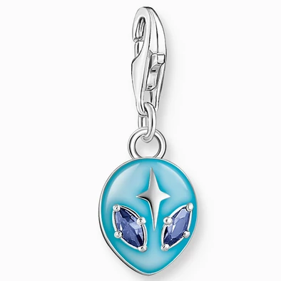 Thomas Sabo kék ufo charm - 2051-496-1