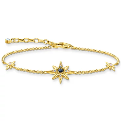 Thomas Sabo csillagos köves karkötő - A2037-959-7-L19V