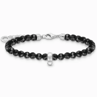 Thomas Sabo ónix karkötő - A2097-130-11-L19v