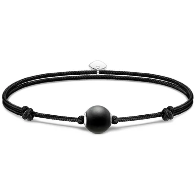 Thomas Sabo matt obszidián Karma karkötő - A2101-172-11