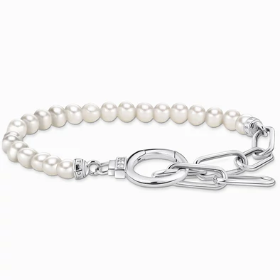 Thomas Sabo gyöngyös ezüst karkötő - A2134-167-14-L19V