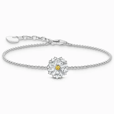 Thomas Sabo ezüst százszorszép karkötő cirkónia kövekkel - A2202-051-4-L19V