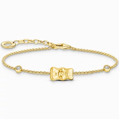 Thomas Sabo x HARIBO sárga arany gumimaci karkötő - A2203-414-39-L19V