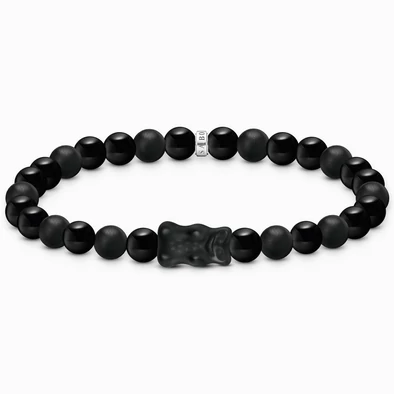 Thomas Sabo obszidián karkötő fekete Haribo gumimacival - A2204-017-11-L17