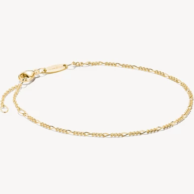 Thomas Sabo Figaro aranyozott karkötő - A2207-413-39-L19V Thomas Sabo Figaro aranyozott karkötő - A2207-413-39-L19V