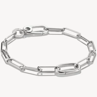 Thomas Sabo Connect Link ezüst charmgyűjtő karkötő nyitható láncszemmel - C1205-001-21-L17 Thomas Sabo Connect Link ezüst charmgyűjtő karkötő nyitható láncszemmel - C1205-001-21-L17