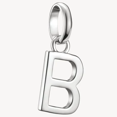 Thomas Sabo Connect ezüst "B" betű charm - CC1208-001-21 Thomas Sabo Connect ezüst "B" betű charm - CC1208-001-21
