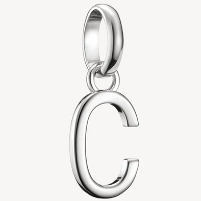 Thomas Sabo Connect ezüst "C" betű charm - CC1209-001-21 Thomas Sabo Connect ezüst "C" betű charm - CC1209-001-21