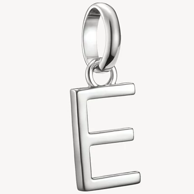 Thomas Sabo Connect ezüst "E" betű charm - CC1211-001-21