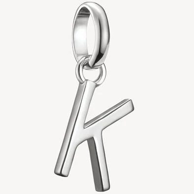 Thomas Sabo Connect ezüst "K" betű charm - CC1217-001-21