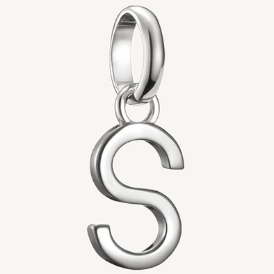 Thomas Sabo Connect ezüst "S" betű charm - CC1225-001-21 Thomas Sabo Connect ezüst "S" betű charm - CC1225-001-21