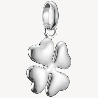 Thomas Sabo Connect ezüst 3D négylevelű lóhere charm - CC1236-001-21 Thomas Sabo Connect ezüst 3D négylevelű lóhere charm - CC1236-001-21