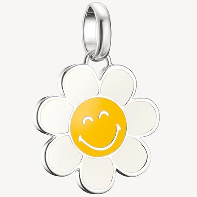 Thomas Sabo Connect SMILEYWORLD® mosolygó százszorszép charm - CC1291-664-4 Thomas Sabo Connect SMILEYWORLD® mosolygó százszorszép charm - CC1291-664-4