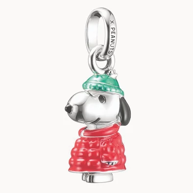 Thomas Sabo  Snoopy télikabátban PEANUTS Connect charm - CC1309-664-7