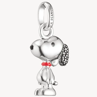Thomas Sabo Snoopy Pavé PEANUTS Connect charm - CC1310-691-11 Thomas Sabo Snoopy Pavé PEANUTS Connect charm - CC1310-691-11