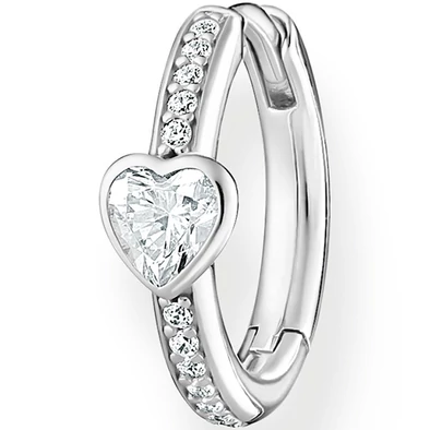 Thomas Sabo szíves fél pár fülbevaló - CR692-051-14
