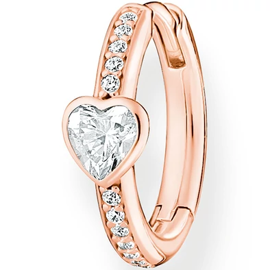 Thomas Sabo szíves fél pár fülbevaló - CR692-416-14