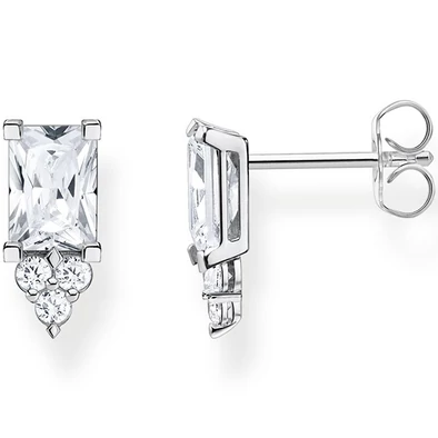 Thomas Sabo fehér köves fülbevaló - H2173-051-14