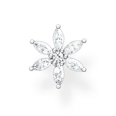 Thomas Sabo ezüst virág fél pár fülbevaló - H2196-051-14