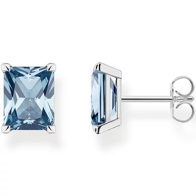 Thomas Sabo fülbevaló kék kővel - H2201-009-1