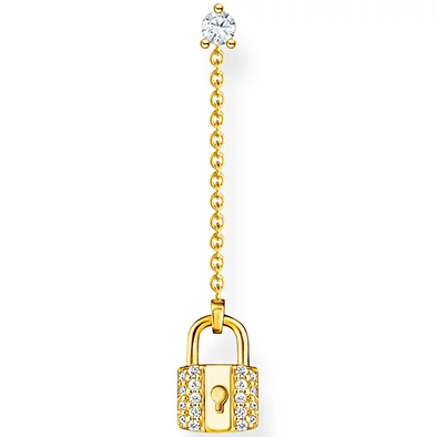 Thomas Sabo arany lakat fél pár fülbevaló - H2213-414-14