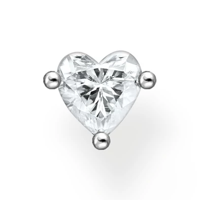 Thomas Sabo szíves fél pár fülbevaló - H2234-051-14