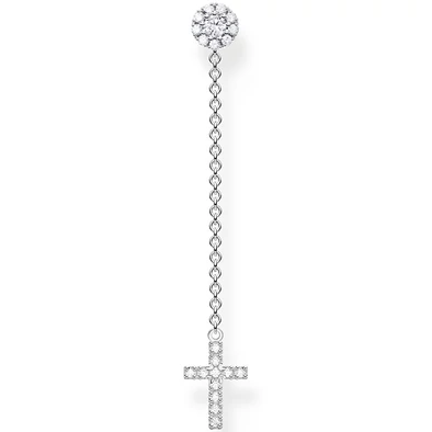 Thomas Sabo keresztes fél pár fülbevaló - H2239-051-14