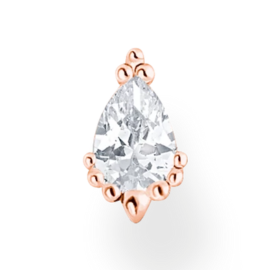 Thomas Sabo rozé jégkristály fél pár fülbevaló - H2259-416-14