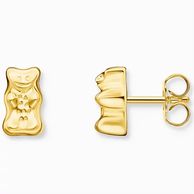 Thomas Sabo x HARIBO sárga arany gumimaci fülbevaló - H2329-413-39