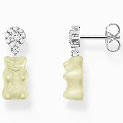 Thomas Sabo ezüst fülbevaló lógó fehér Haribo gumimacival - H2330-052-14