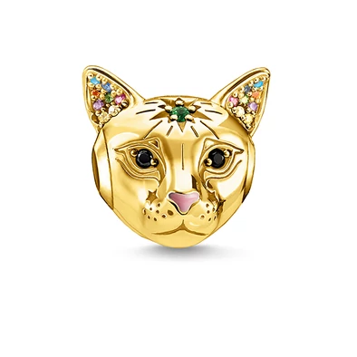 Thomas Sabo arany macska gyöngy - K0327-471-7