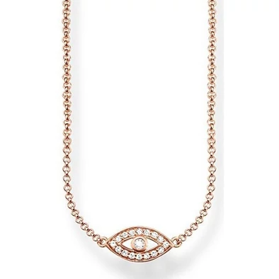 Thomas Sabo Nazal szeme rozé arany nyaklánc - KE1385-416-14-L42