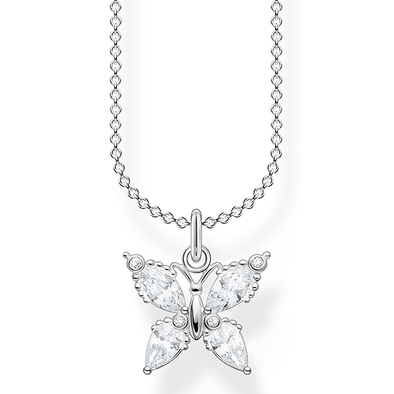Thomas Sabo csillogó pillangó nyaklánc - KE2101-051-14-L45V