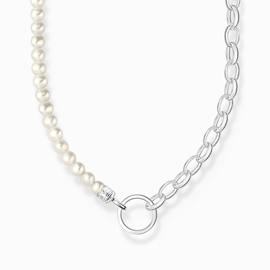 Thomas Sabo fehér gyöngyös nyaklánc - KE2188-082-14-L45v